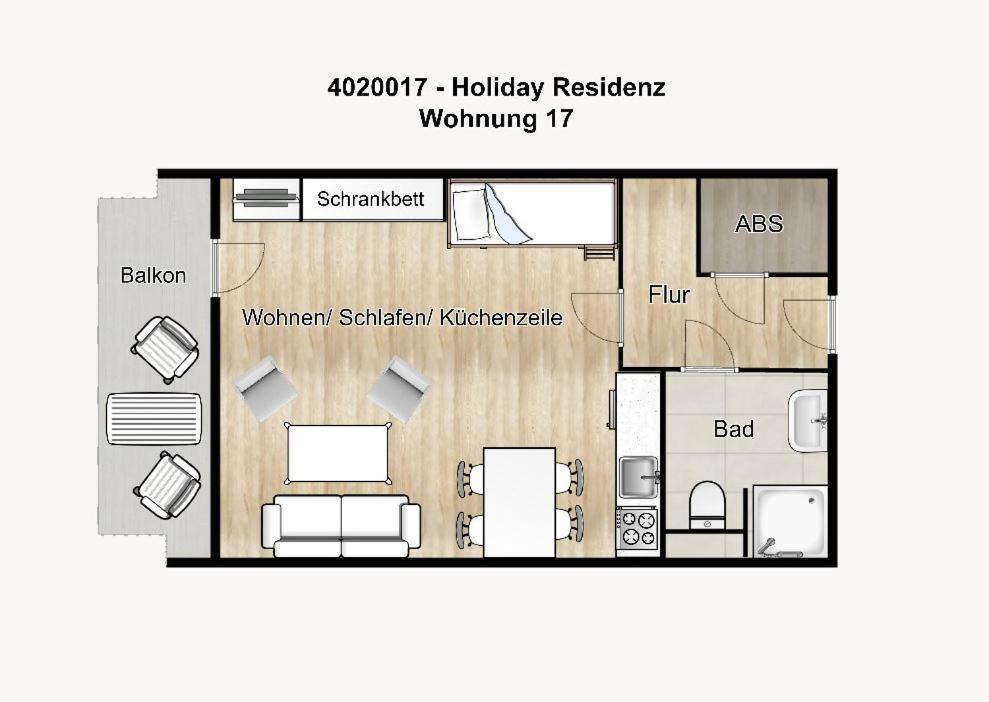 Holiday Residenz - Ferienwohnung "Kuestenkind" Borkum Εξωτερικό φωτογραφία
